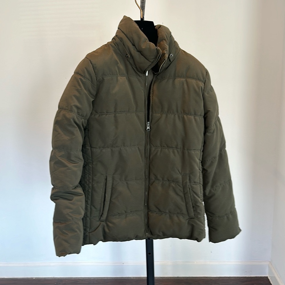 Old Navy Green Puffer jacket